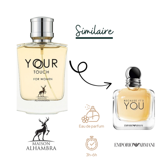 10ml Your Touch For Women EDP