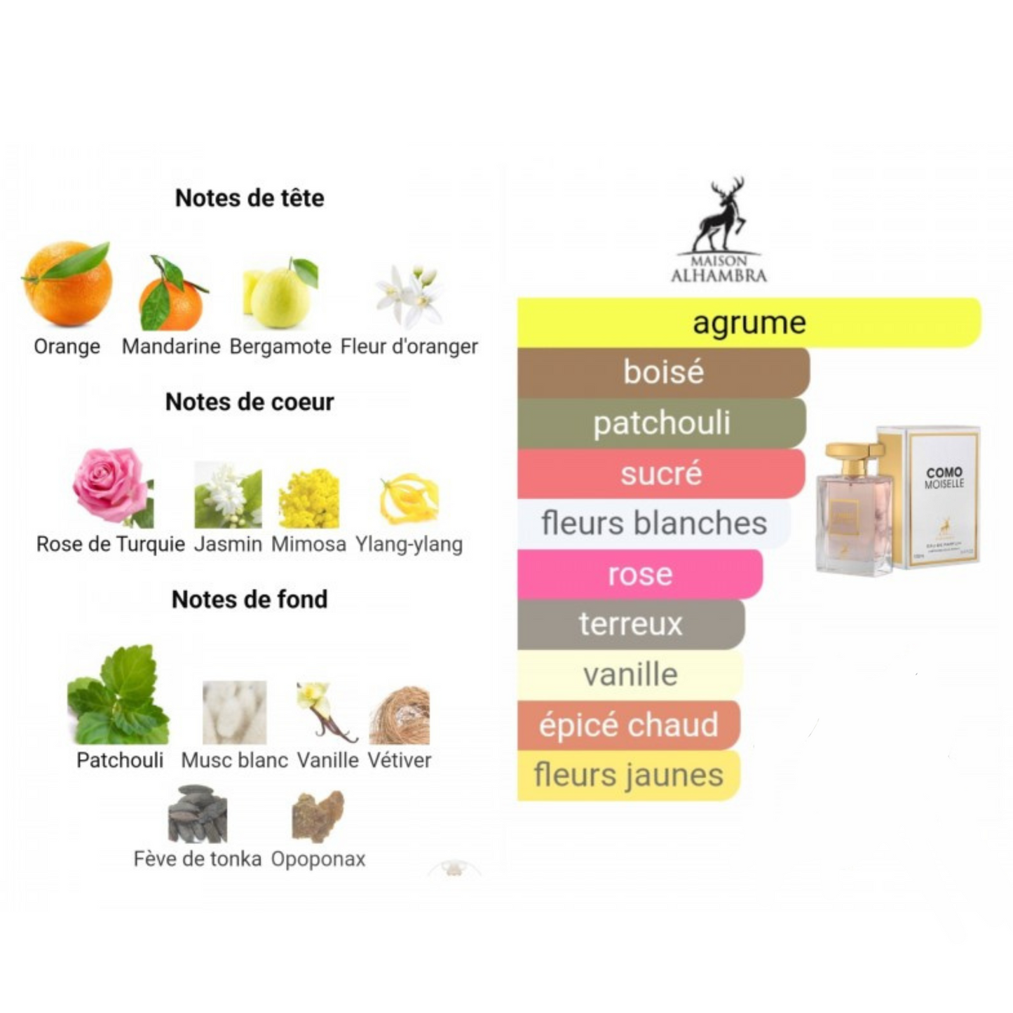 Como Moiselle Pour Femme EDP 100ml