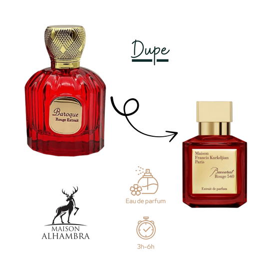 10ml Baroque Rouge 540 extrait